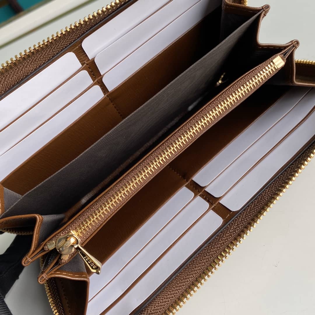 Gvc*1 Horsebit Bag Dupe 1955 Zip Around Wallet 621889 Replica