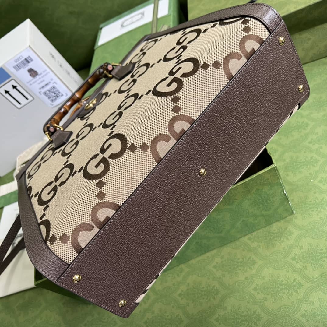 Gvc*1 Diana Medium Tote Bamboo 655658 Replica Bag