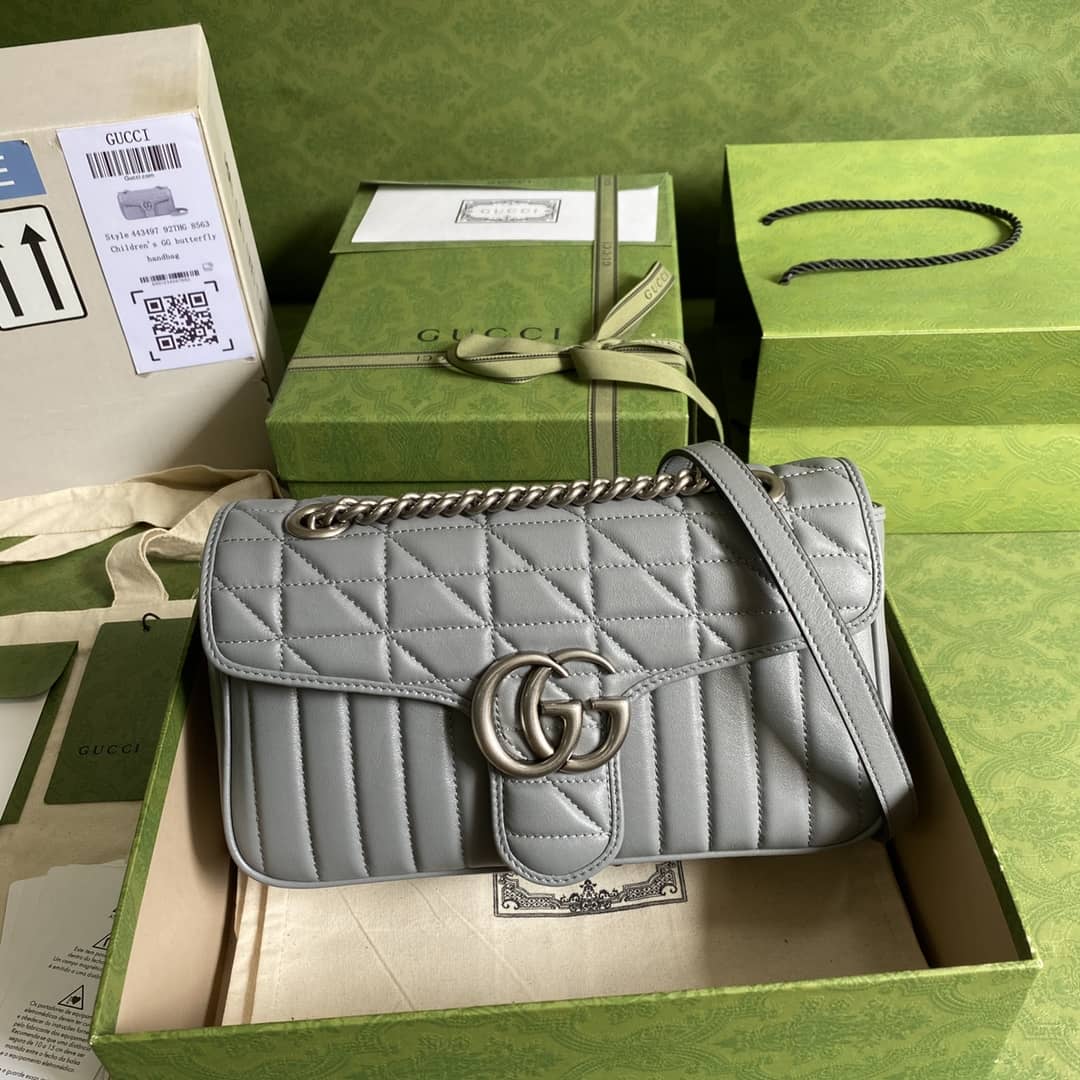 Gvc*1 Marmont GG Small matelassé Shoulder Bag Replica 443497