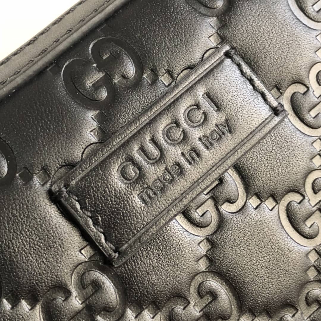 Gvc*1 GG Svp*me Wash Bag Replica Black 495562