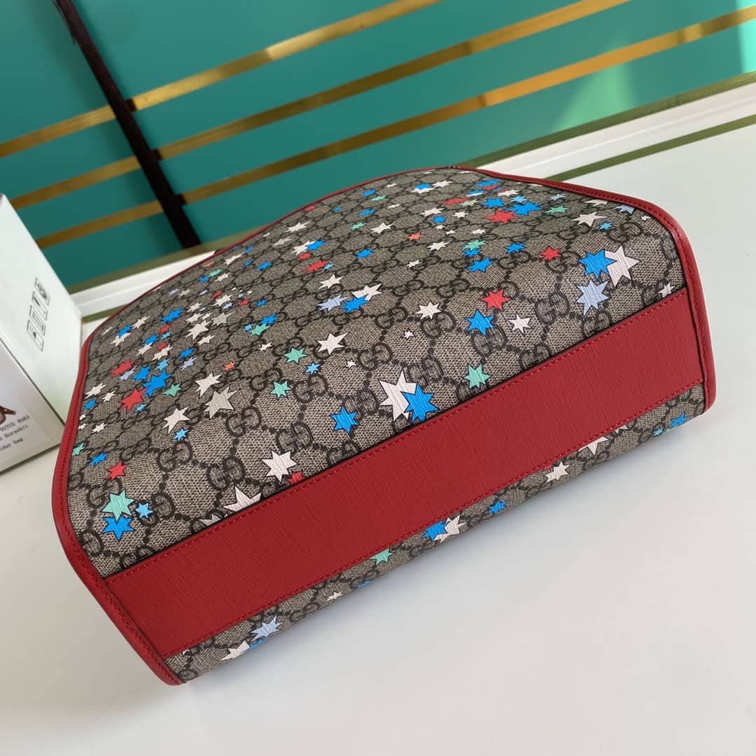 Gvc*1 GG Printed Multicolor Kids Girl Tote Replica 605614