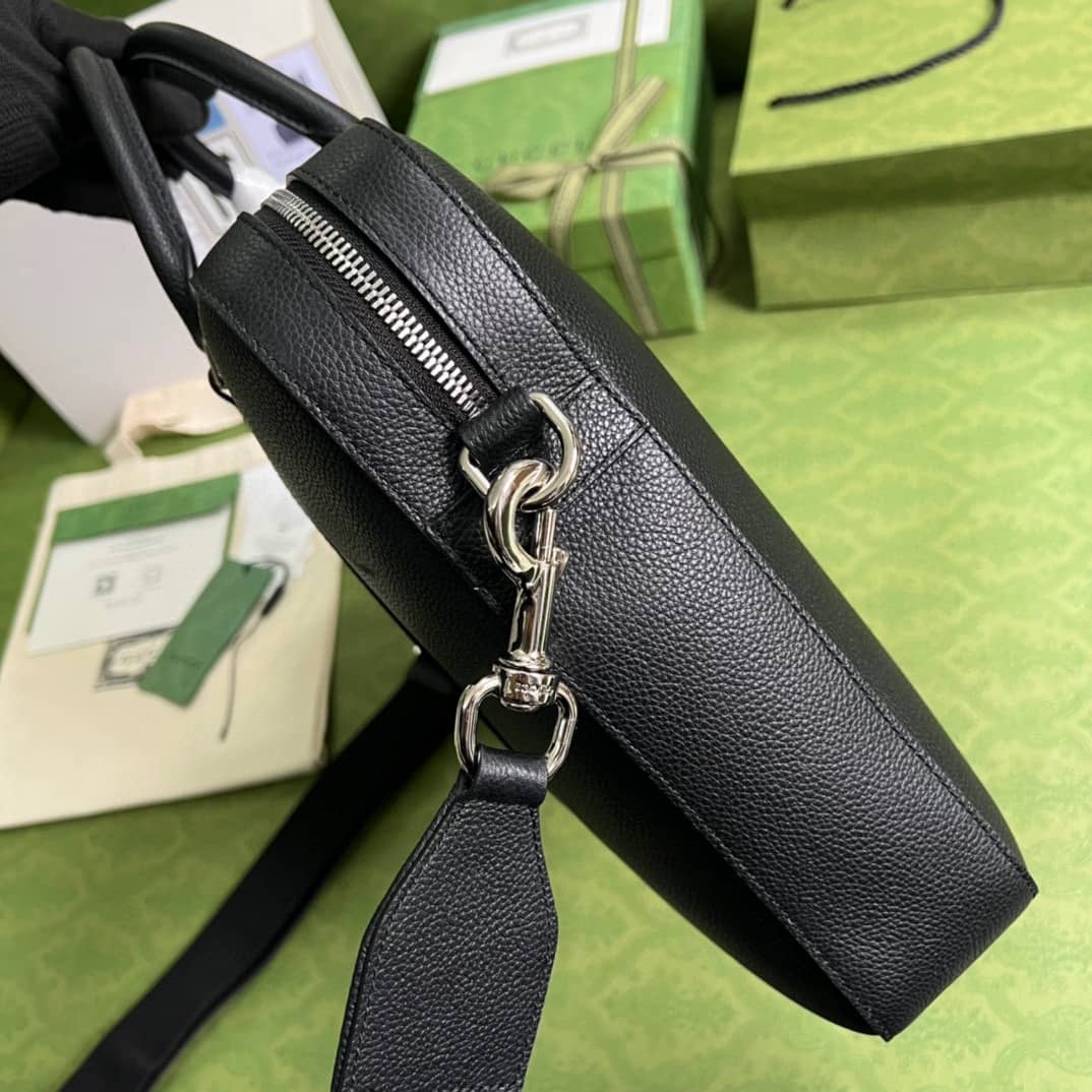 Gvc*1 Business Case With GG Logo Black 674174 Replica Mens Bag