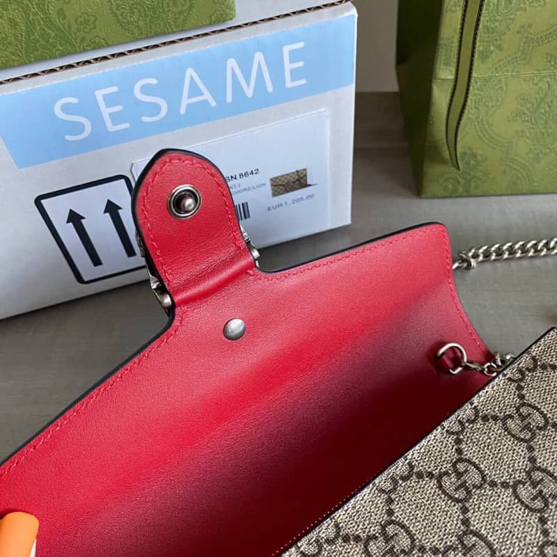 Gvc*1 Dionysus Chain Wallet Shoulder Bag Replica Red 401231