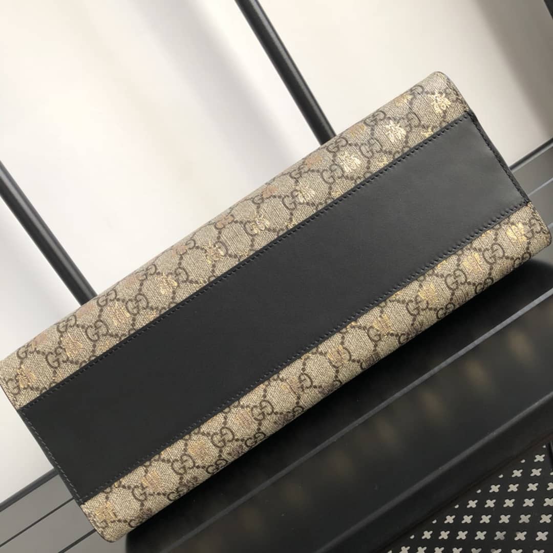 Gvc*1 Padlock Medium GG Svp*me Shoulder Bag Replica Brown 479197