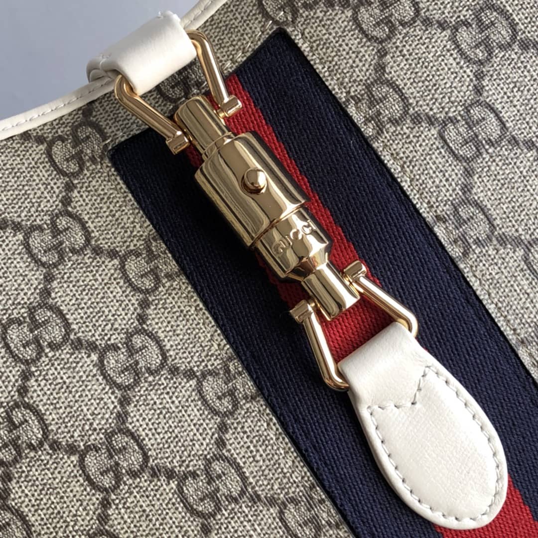 Gvc*1 GG Jackie 1961 Mini Shoulder Bag Replica Gray 637092