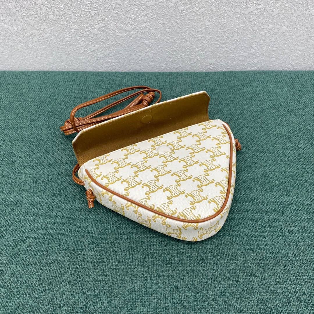 Ce1i*e Triomphe Bag Dupe Canvas Print Replica Bag