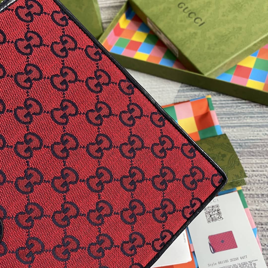 Gvc*1 Purse Dupes Multicolor Canvas GG Pouch657581