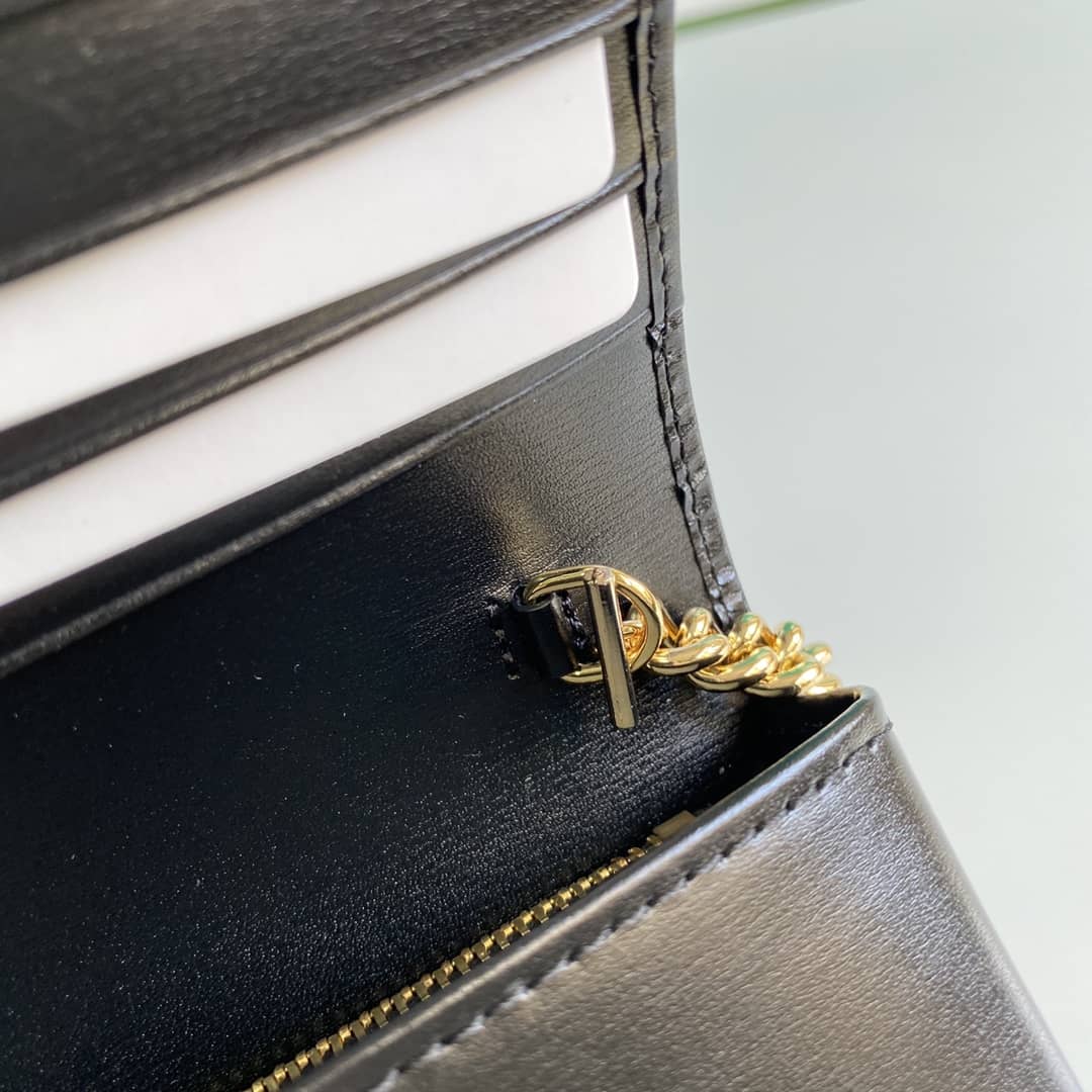 Gvc*1 1955 Horsebit Chain Wallet Replica 621892