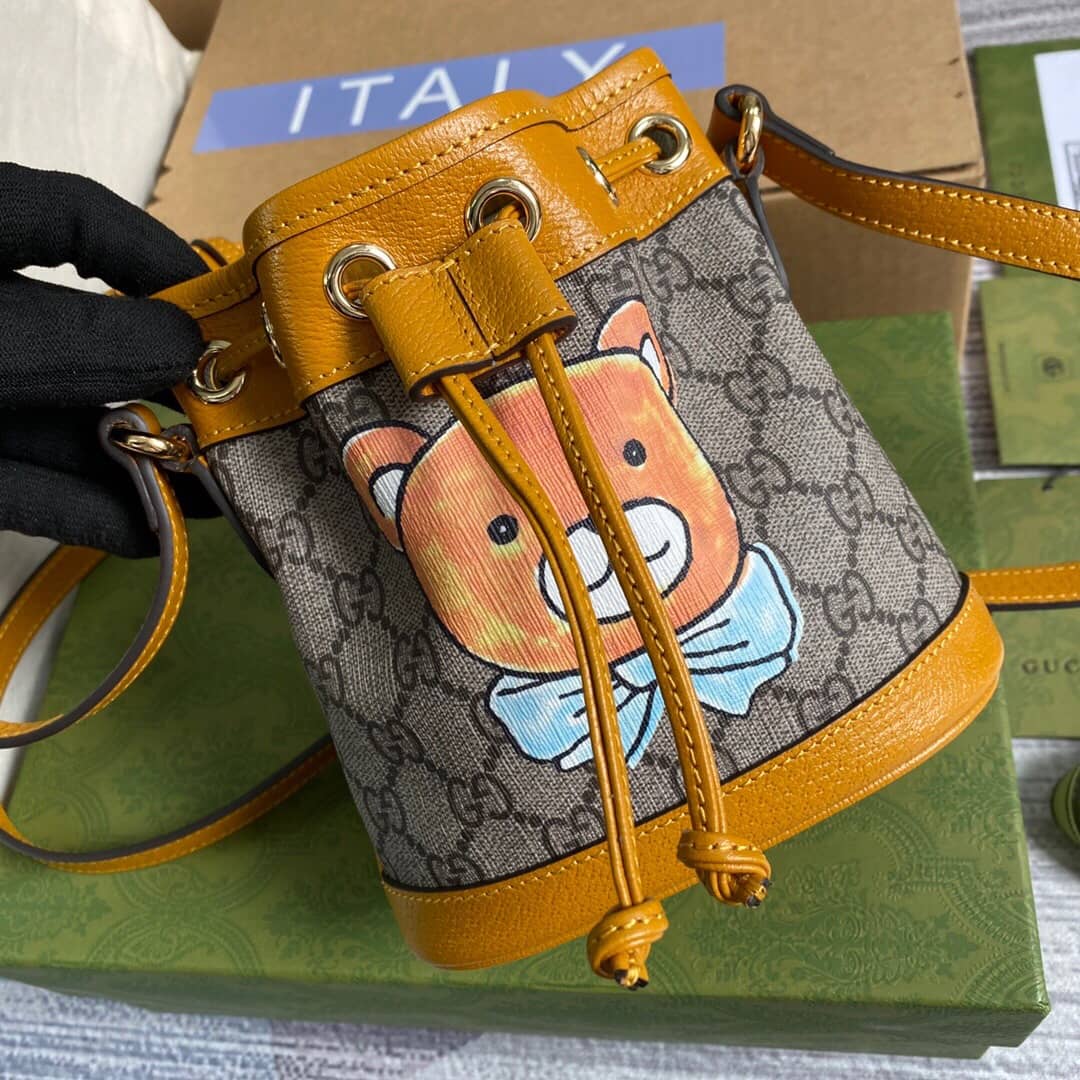 Gvc*1 X Kai Ophidia Mini Bucket Bag Replica 660304