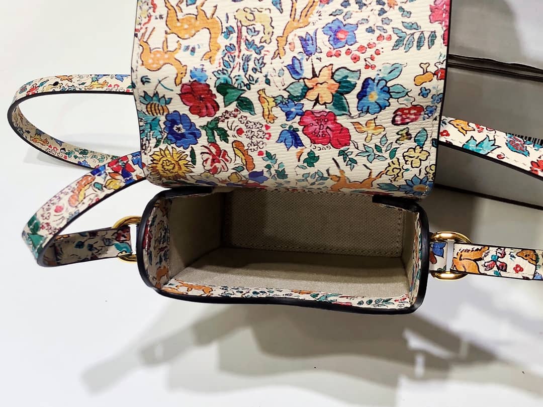 Gvc*1 GG Denim Canvas Leather Phone Bag Replica 625625