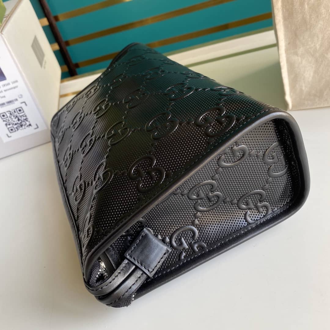 Gvc*1 GG Embossed Cosmetic Case Replica 625568