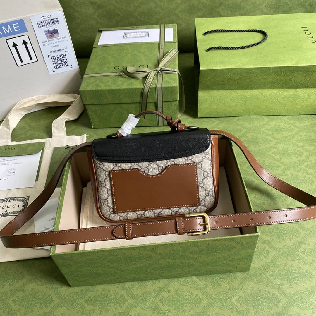 Gvc*1 Svp*me GG Padlock Canvas Mini Bag Replica 658487