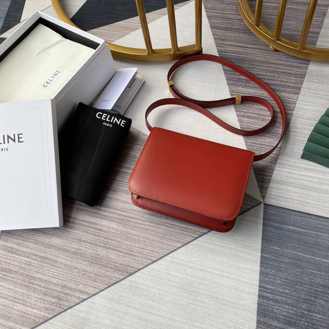 Ce1i*e Bag Dupe Triomphe Teen 18.5CM