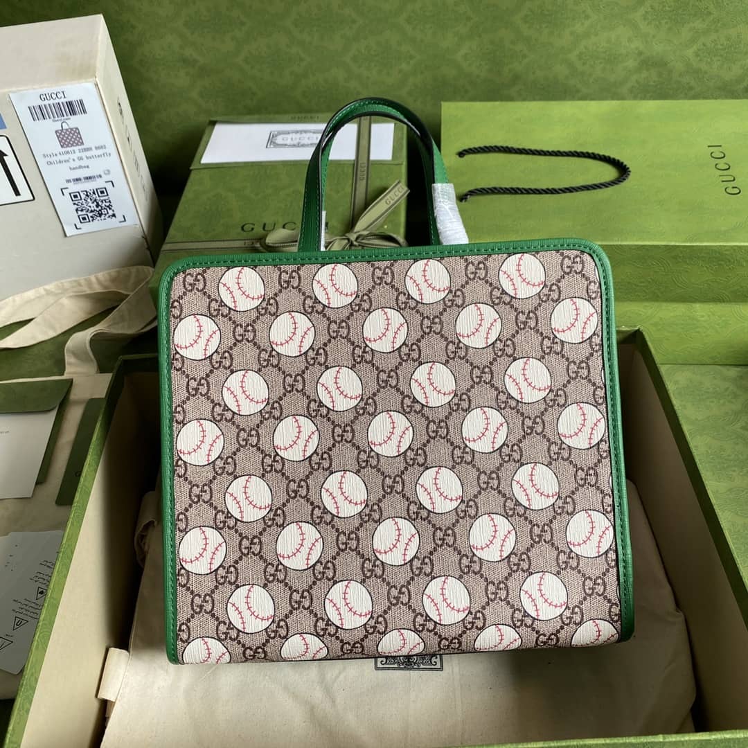 Gvc*1 GG Printed Multicolor Kids Girl Tote Replica 605614