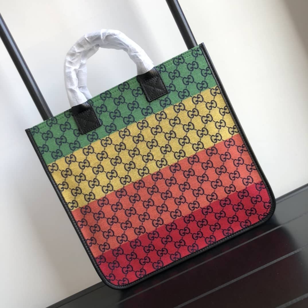 Gvc*1 GG Multicolor Kids Girl Tote Replica Colorful 550763