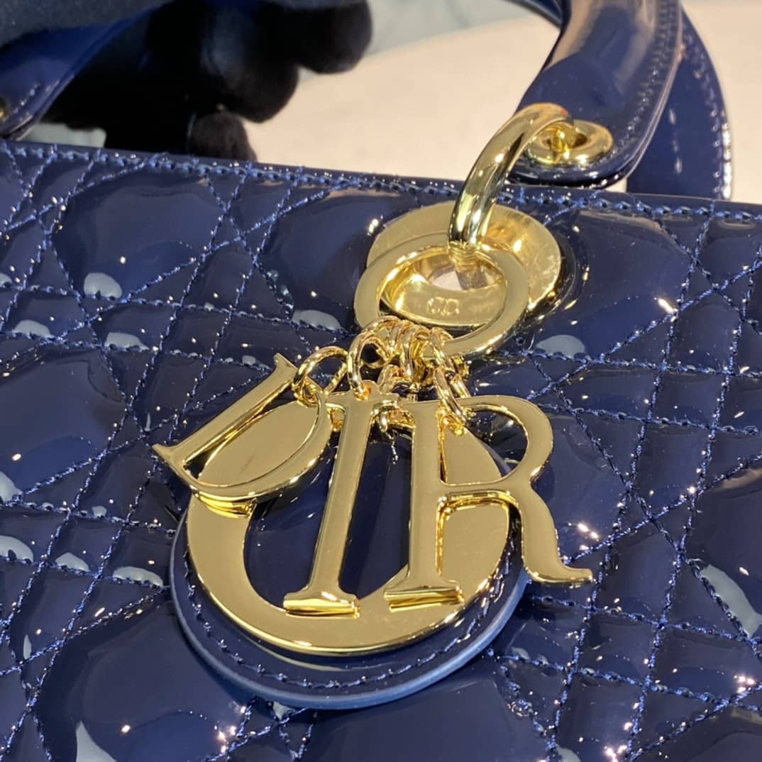 Lady D10r Dupe 32CM Replica Bag(Cola)