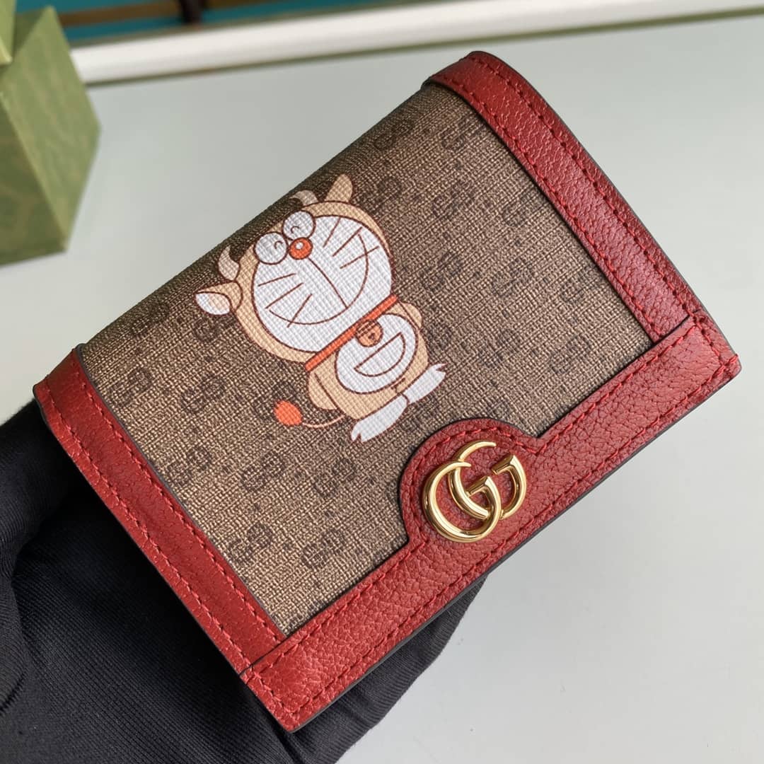 Gvc*1 Doraemon GG Svp*me Mini Wallet Replica 654541