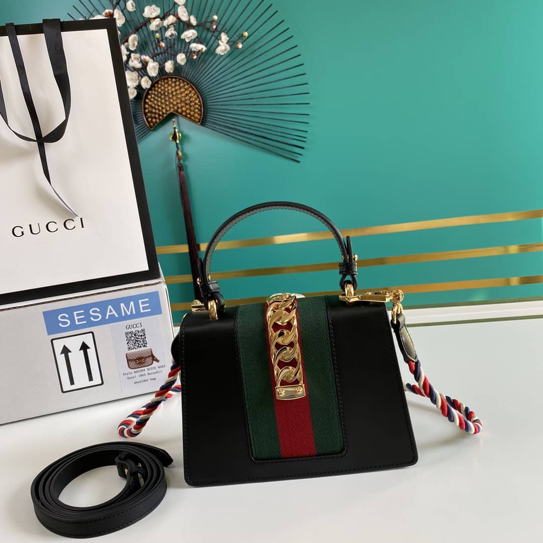 Gvc*1 Womens Sylvie Leather Mini Bag Replica 470270