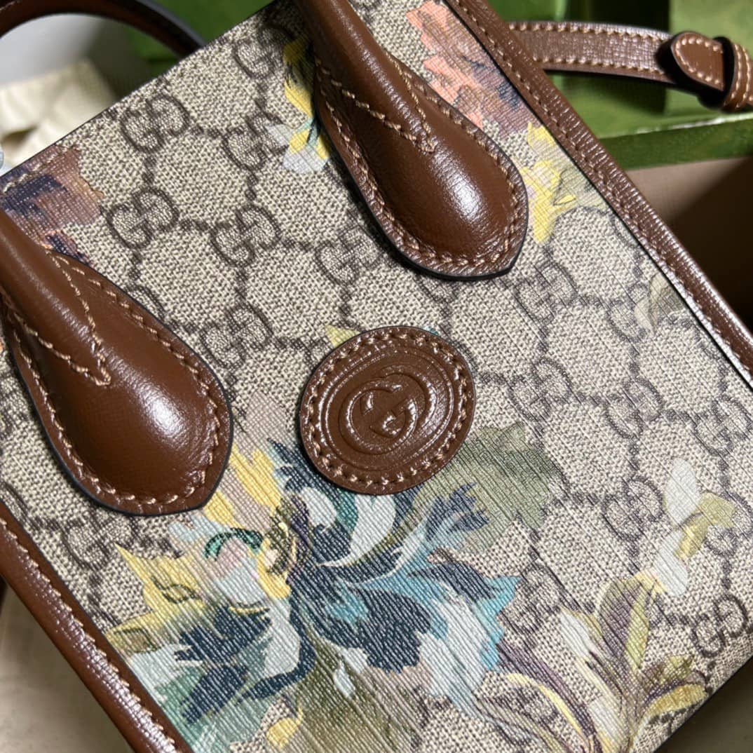 Gvc*1 Mini Tote With Interlocking 671623 Replica Bag