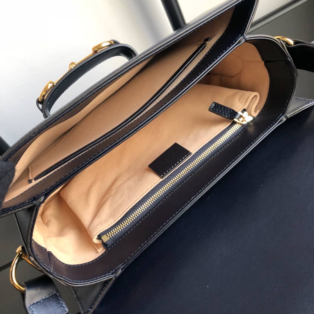 Gvc*1 Horsebit 1955 Shoulder Bag Replica Blue 602204