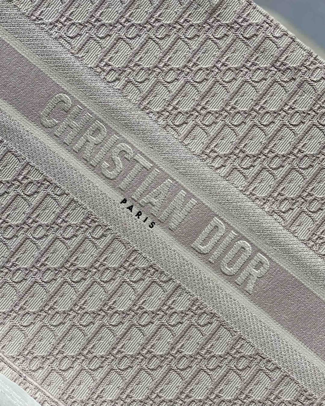 Chr1st1an D10r CD Book Embroidery Replica Tote