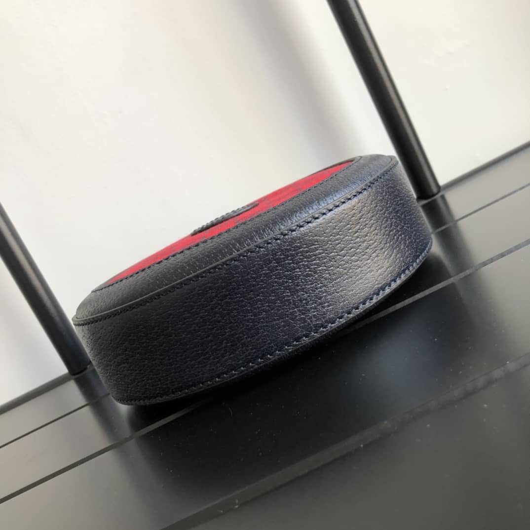 Gvc*1 Single Shoulder Bag Round Cake Bag Replica Red 658825