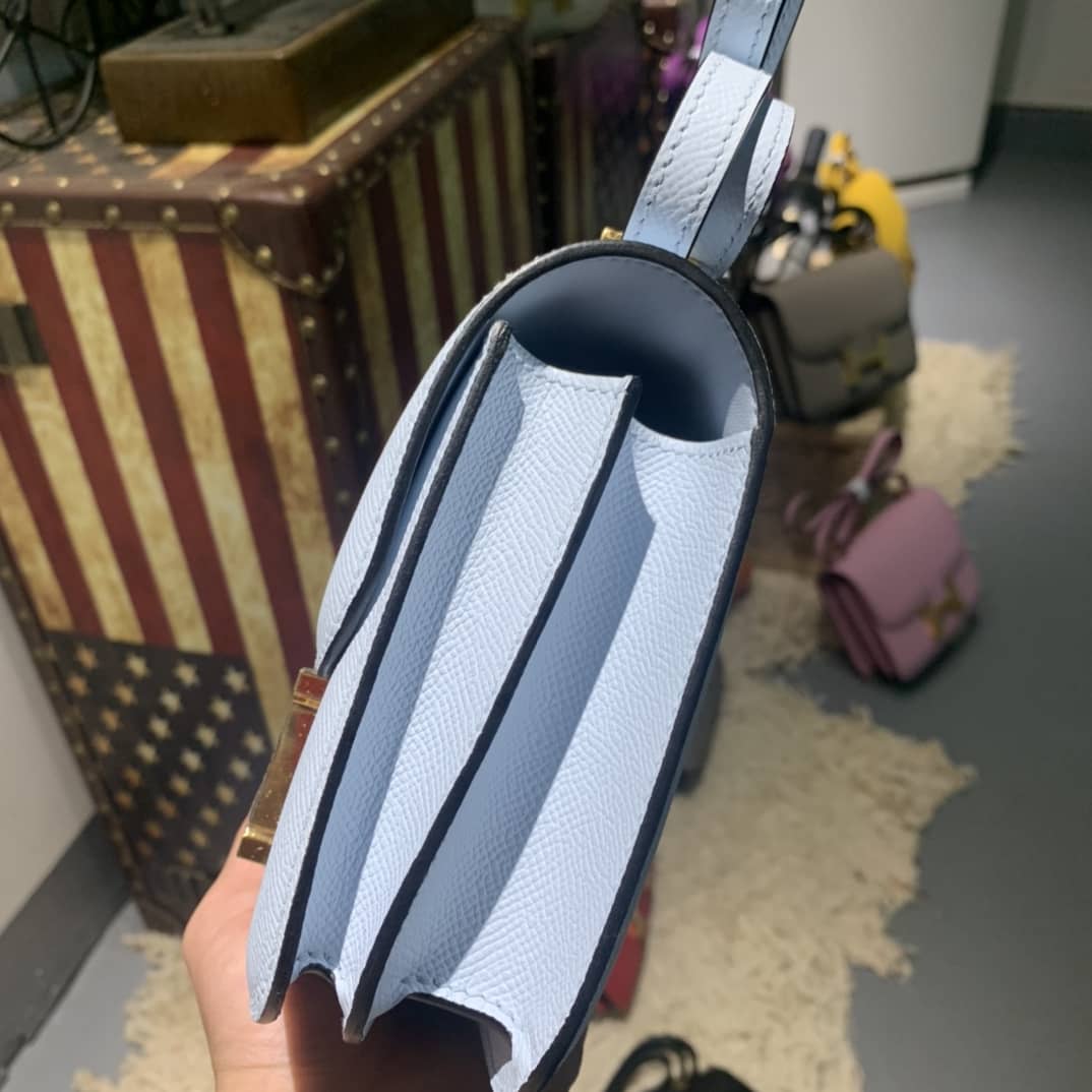 H**me5 Replica Constance Bag 18CM Epsom Leather