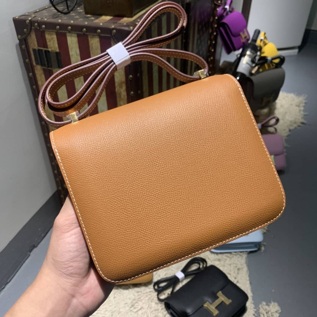 H**me5 Replica Constance Bag 18CM Epsom Leather