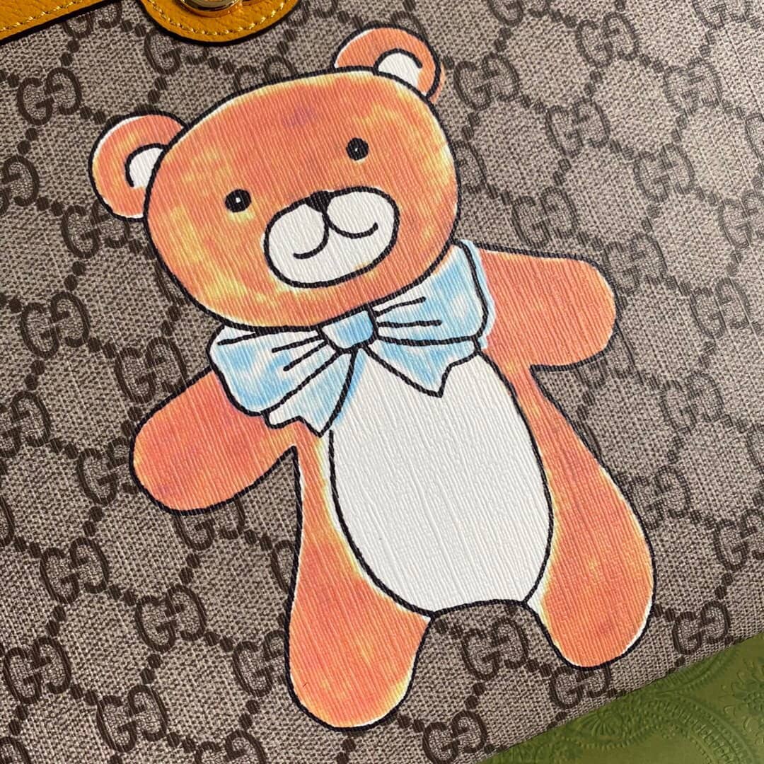 Gvc*1 Kai GG Bear Clutch Replica Purse 660513