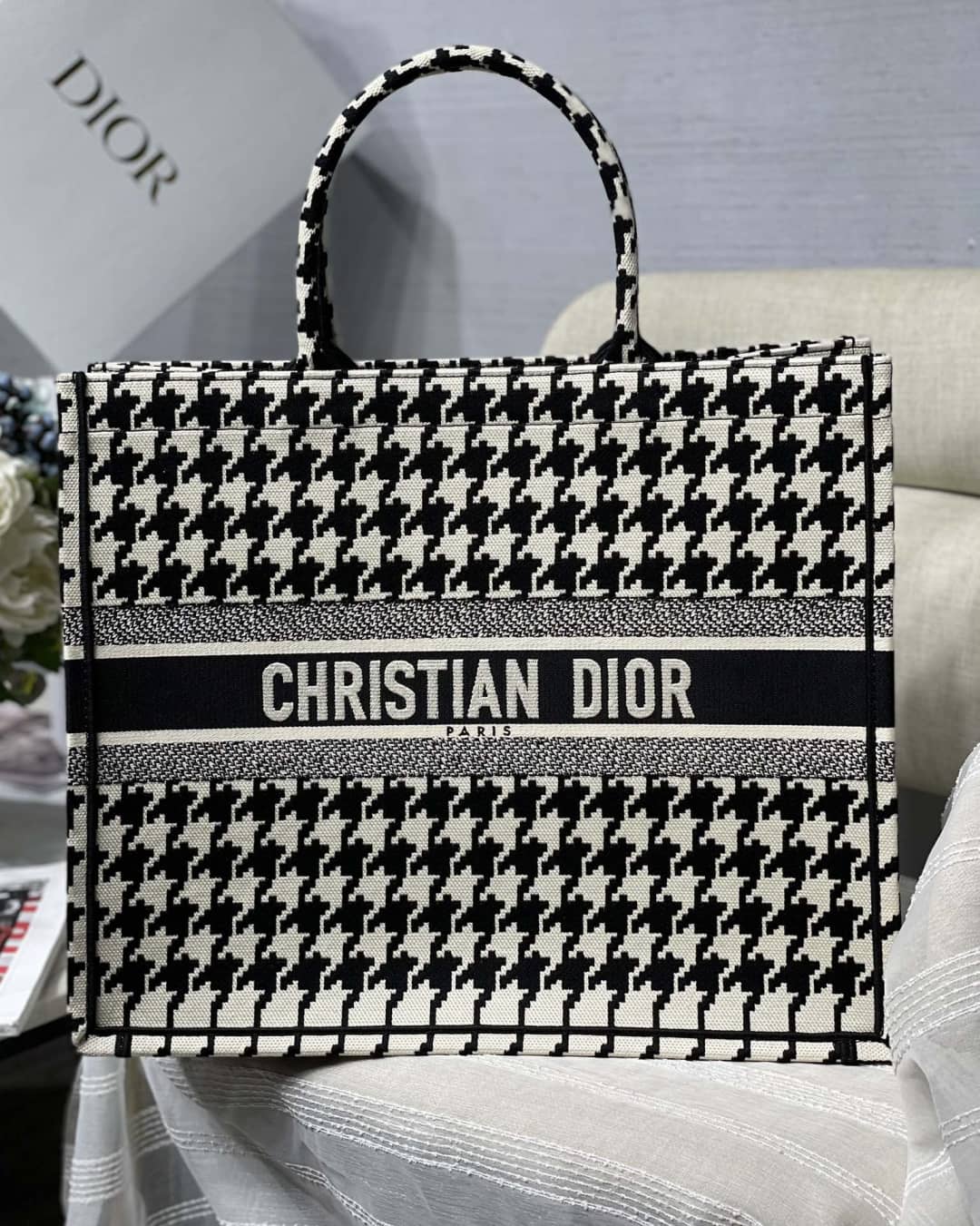 Chr1st1an D10r Tote Bag Dupe CD Book Embroidery