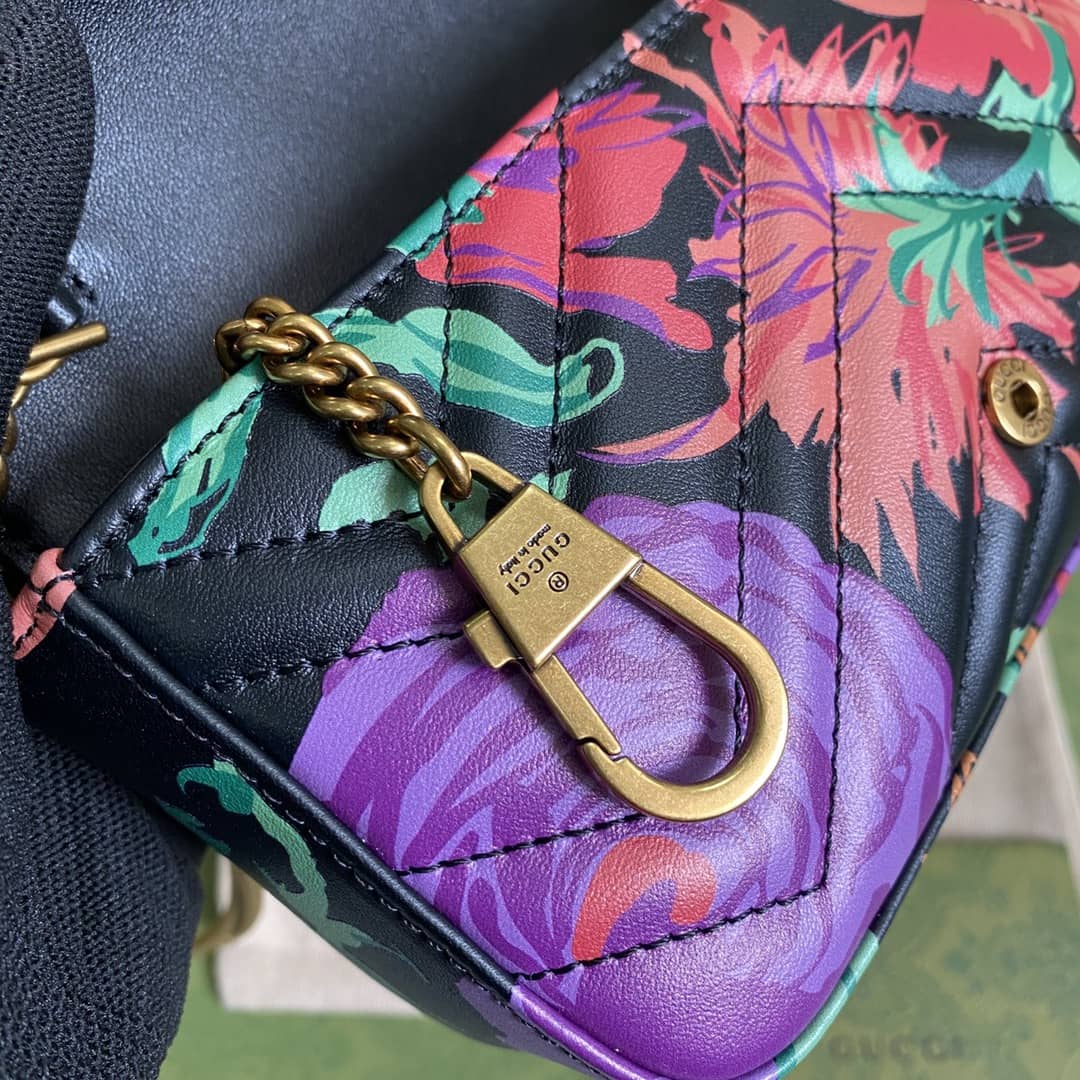 Gvc*1 GG Marmont Matelassé Mini Crossbody Bag Replica 476433