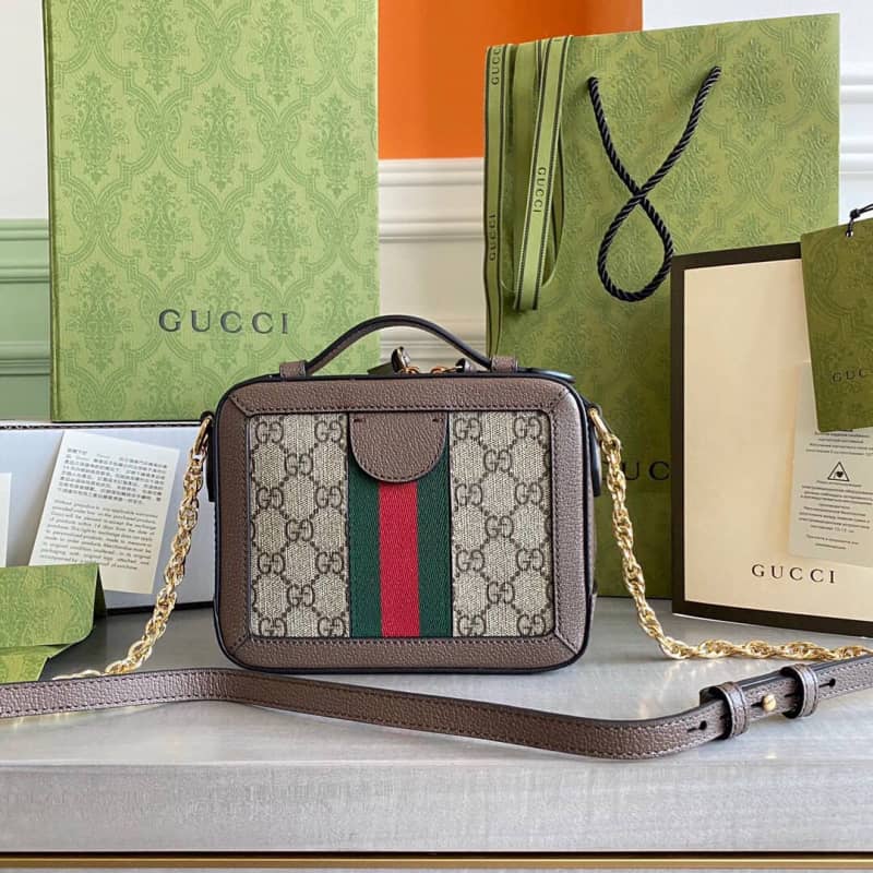 Gvc*1 GG Svp*me Ophidia Mini Camera Bag Replica 602576