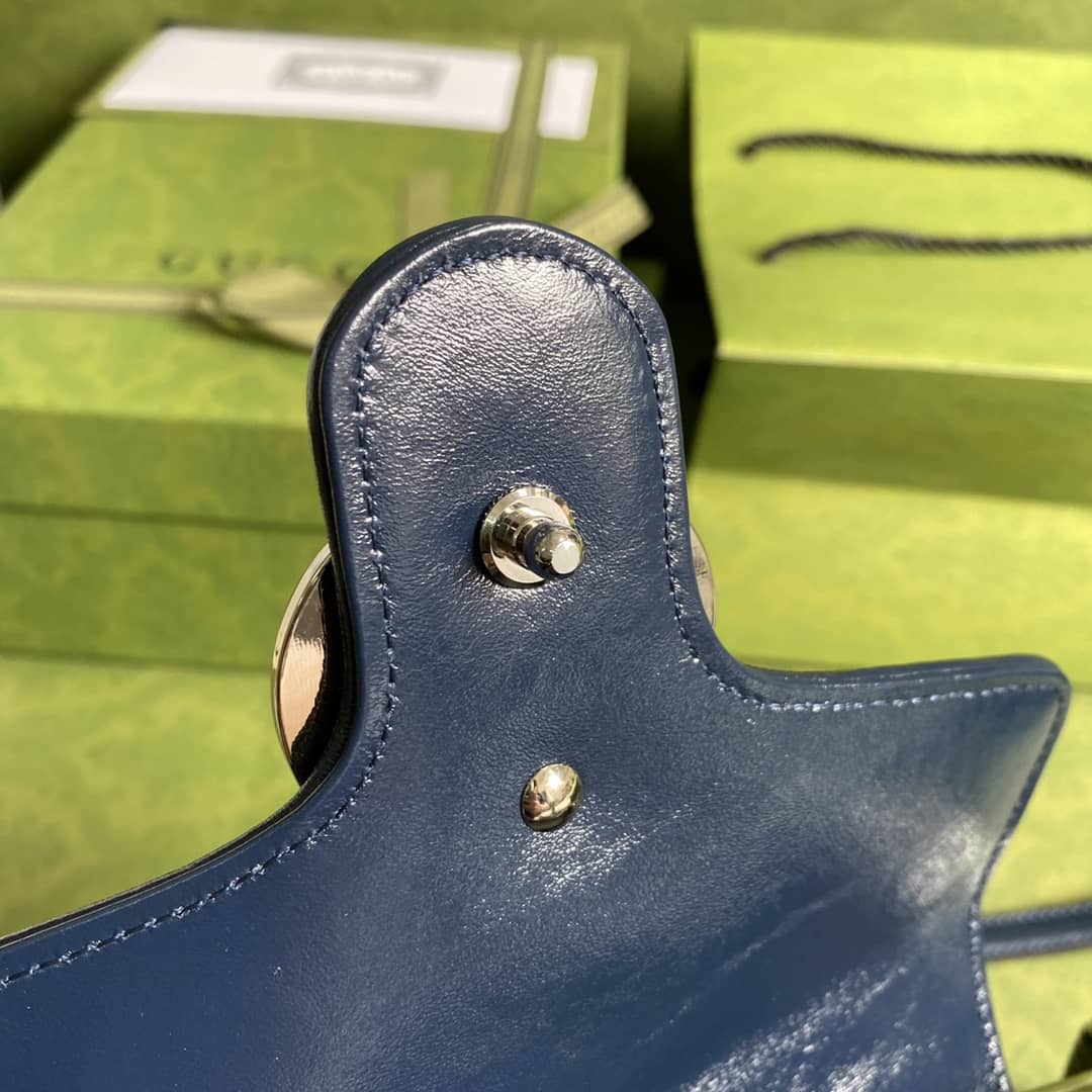 Gvc*1 Marmont GG Mini Top Handle Bag Replica 583571