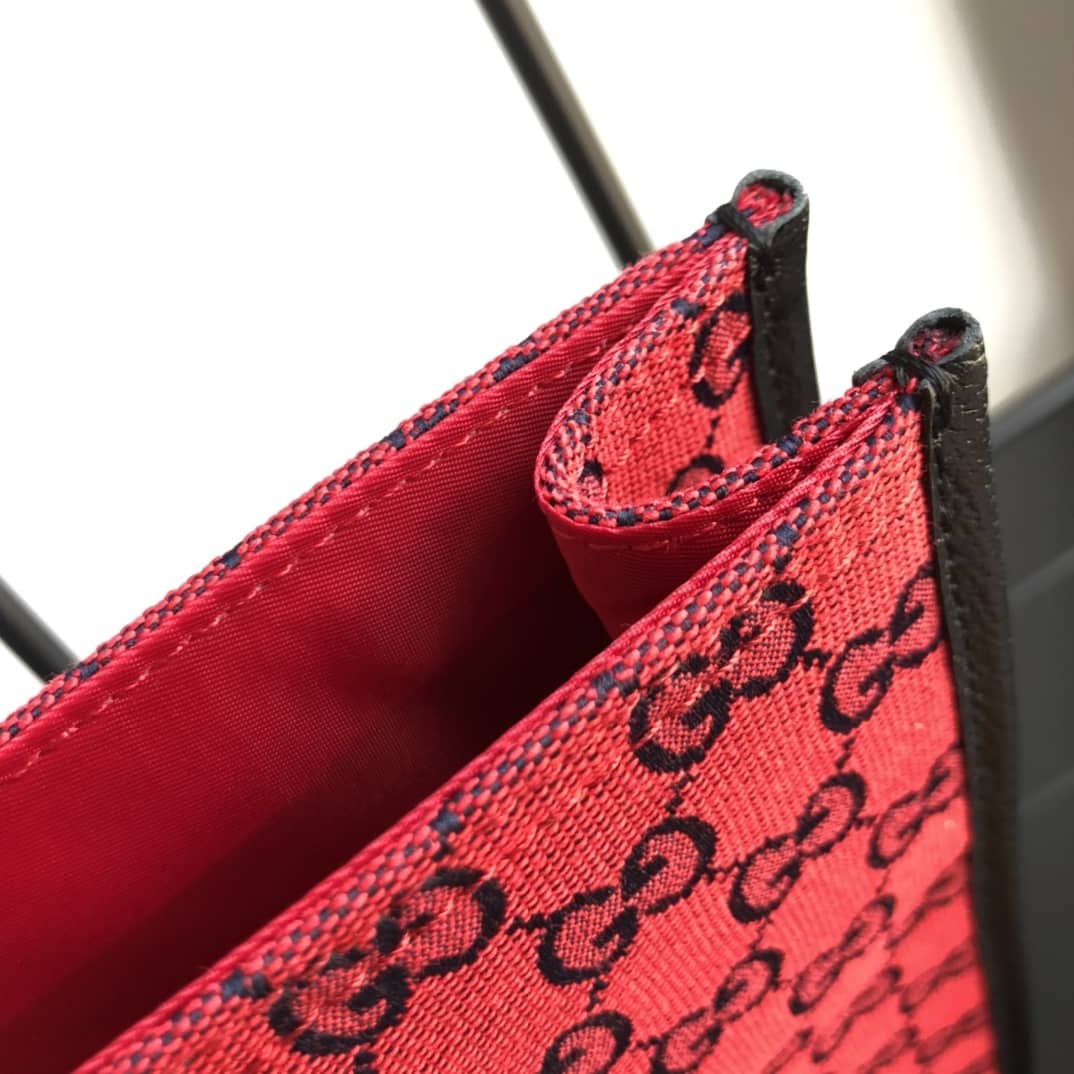 Gvc*1 GG Multicolor Kids Girl Tote Replica Red 550763