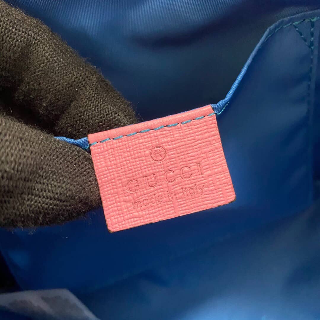 Gvc*1 Children GG Svp*me Canvas Replica Tote Brown 410812