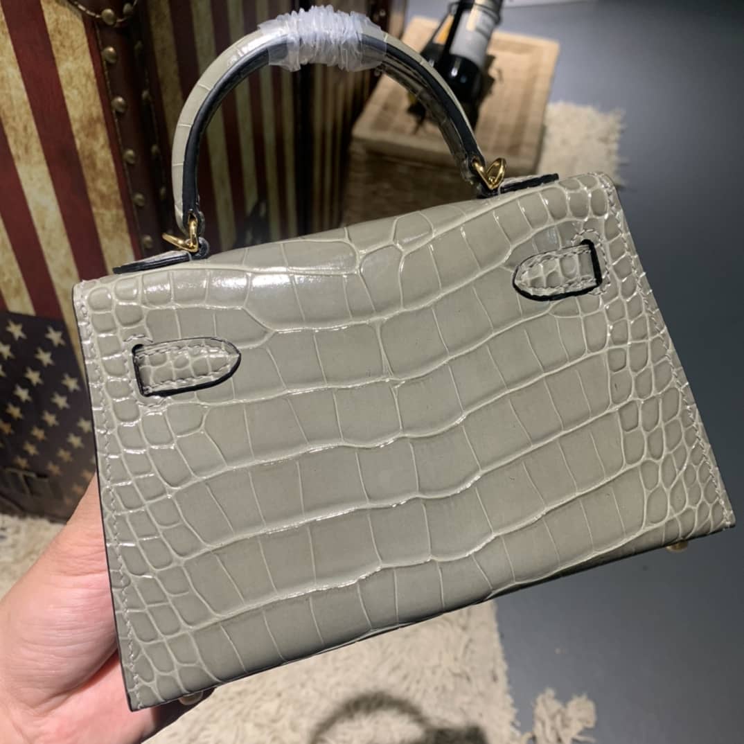 H**me5 Replica Kelly Mini 19CM Bag