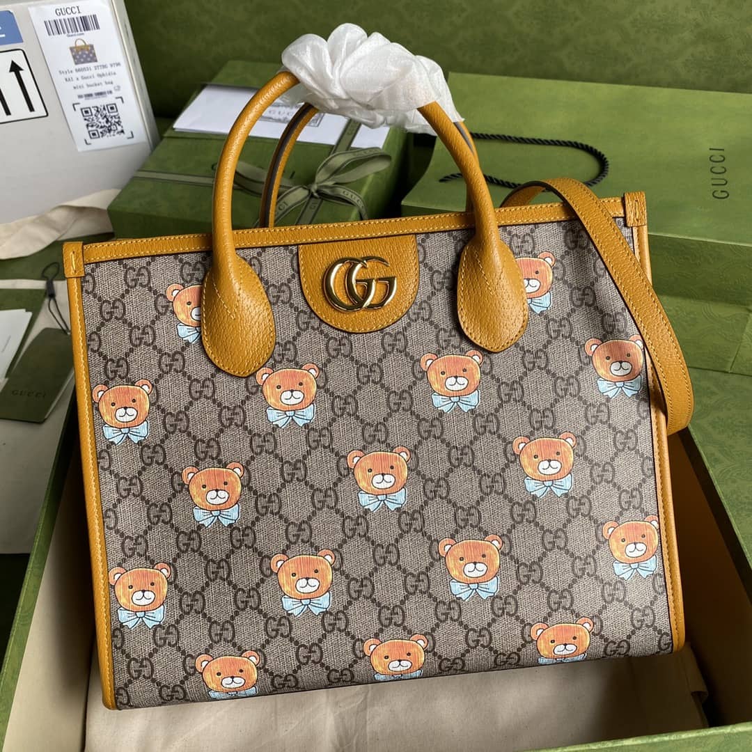Kai x Gvc*1 Leather Logo Tote Replica 660531