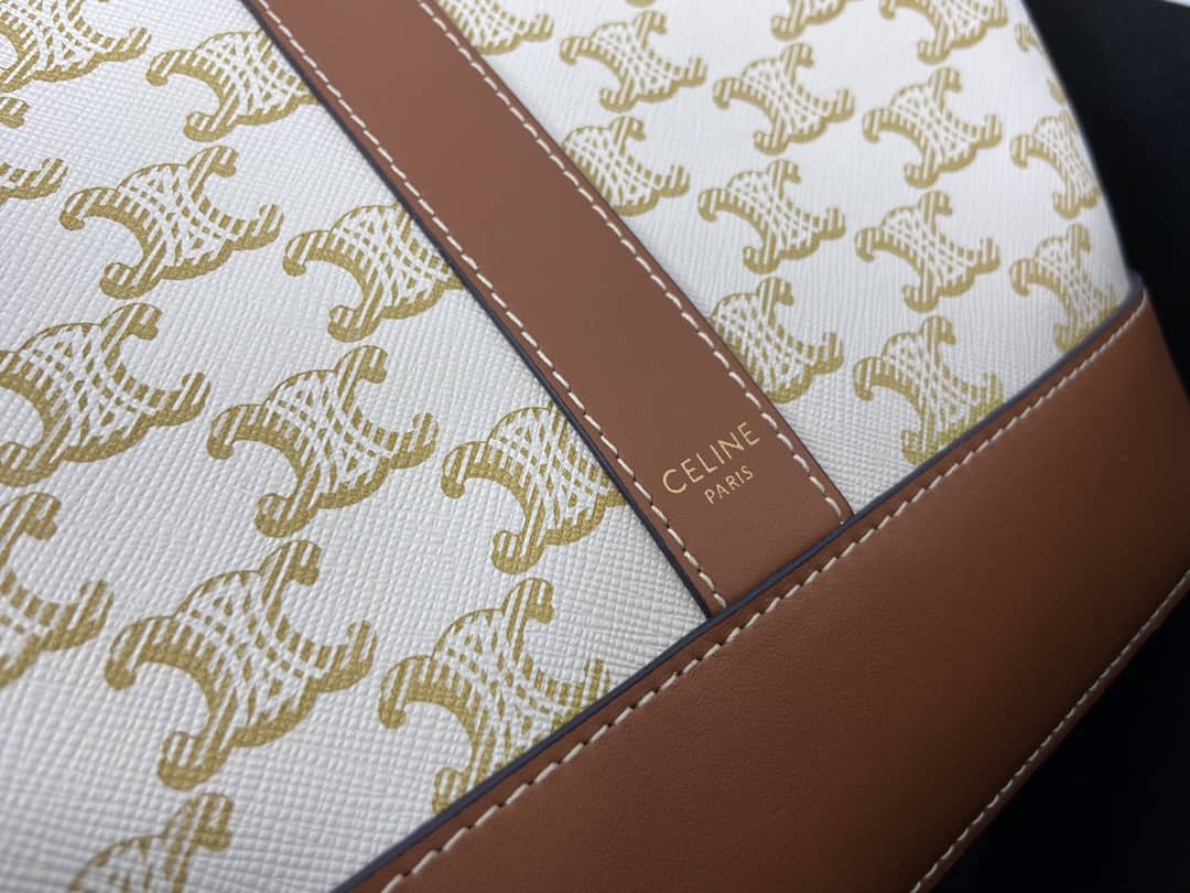 Ce1i*e Triomphe Bag Dupe Canvas Replica Bucket Bag