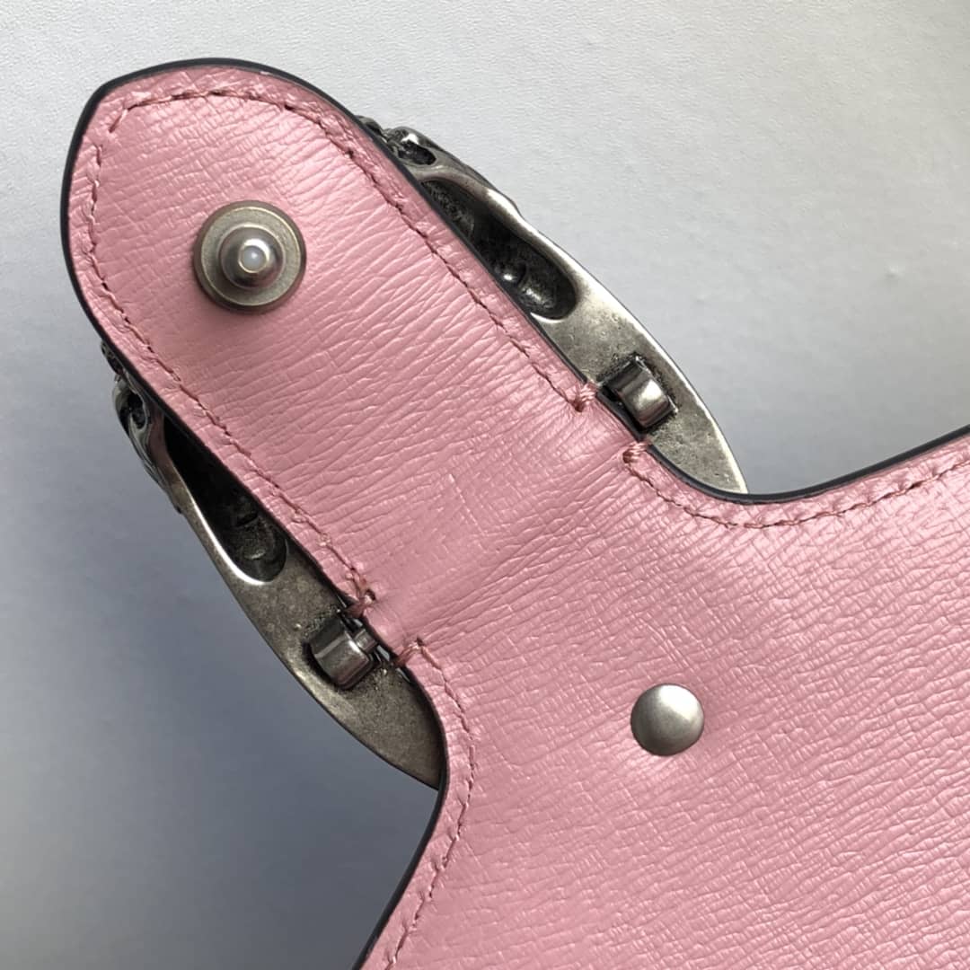 Gvc*1 Dionysus Dupe GG Svp*me Dionysus 2way Mini Chain Shoulder Bag  Pink 421970