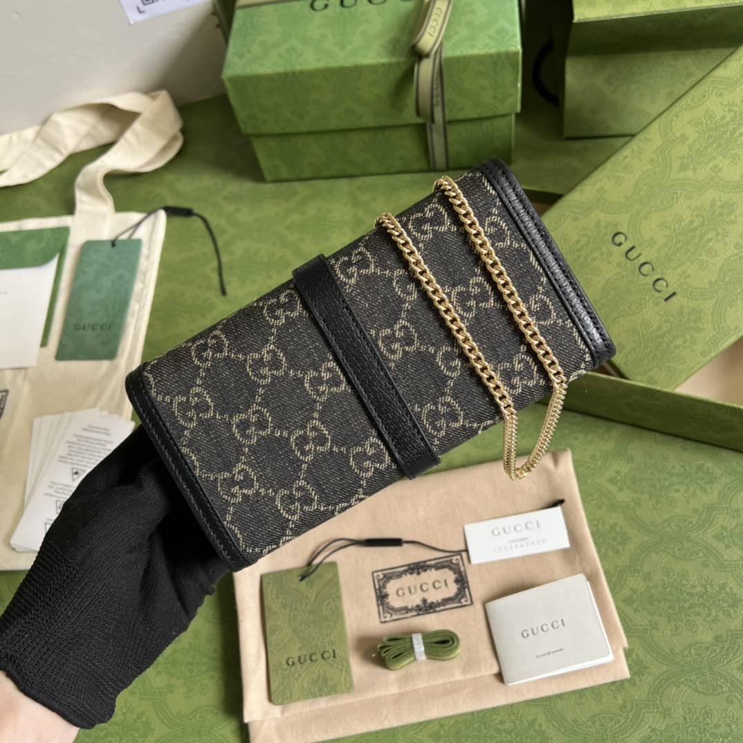 Gvc*1 Jackie 1961 Chain Wallet 652681 Replica Crossbody Bag