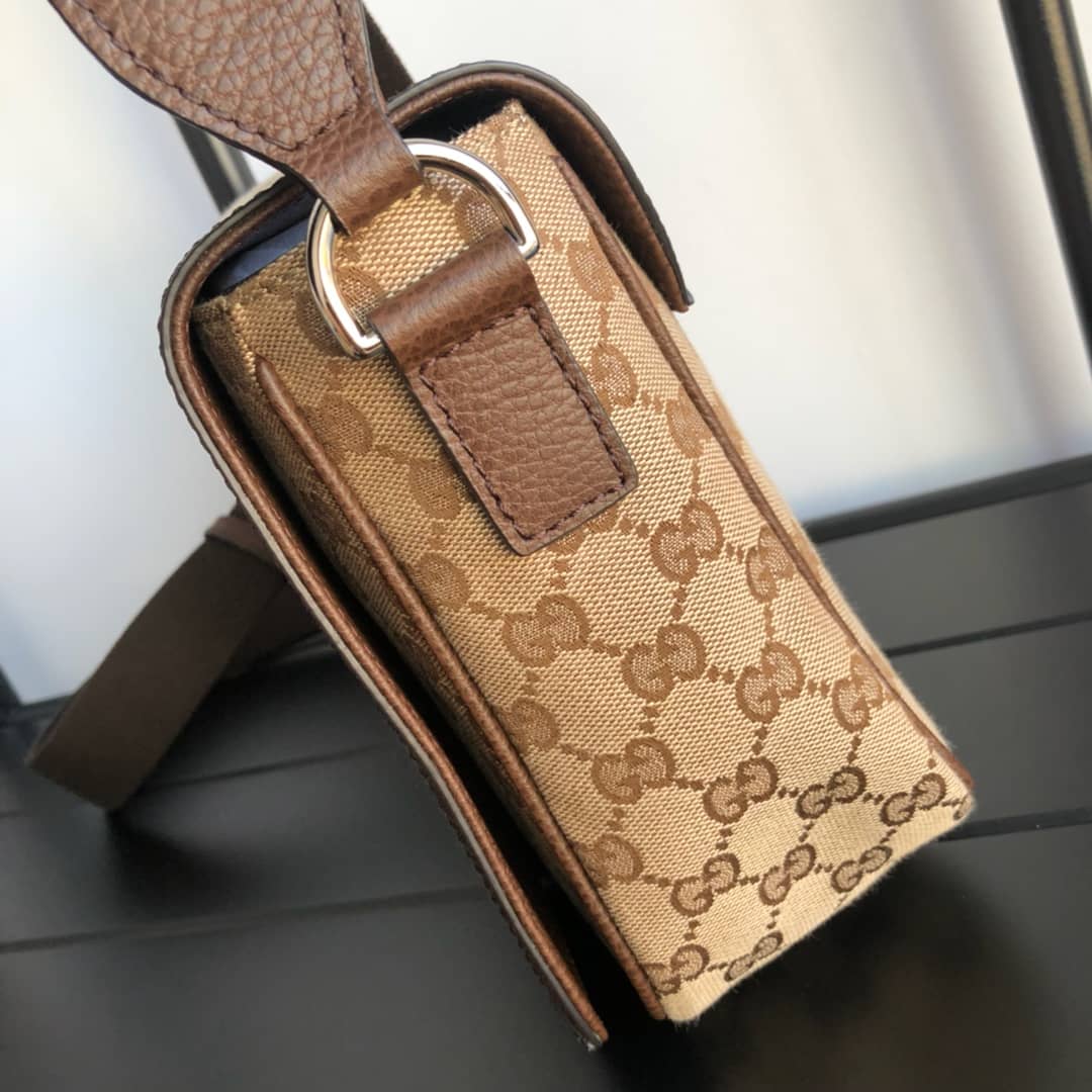 Gvc*1 GG Gvc*1ssima Medium Canvas Crossbody Bag Replica 449172