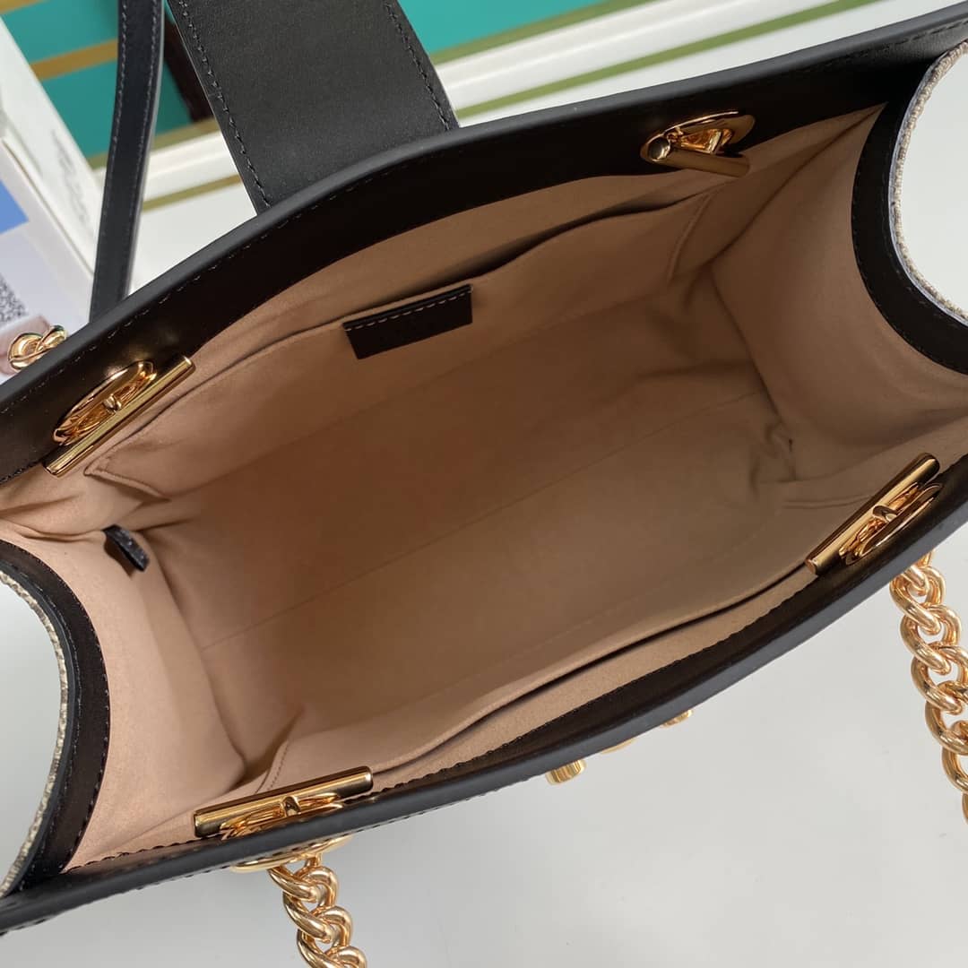 Gvc*1 Padlock Small Berry Tote Replica 498156