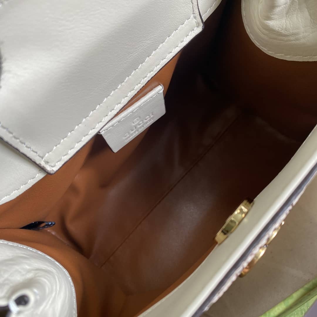 Gvc*1 Diana Mini Bamboo Tote Bag Replica Gray 655661