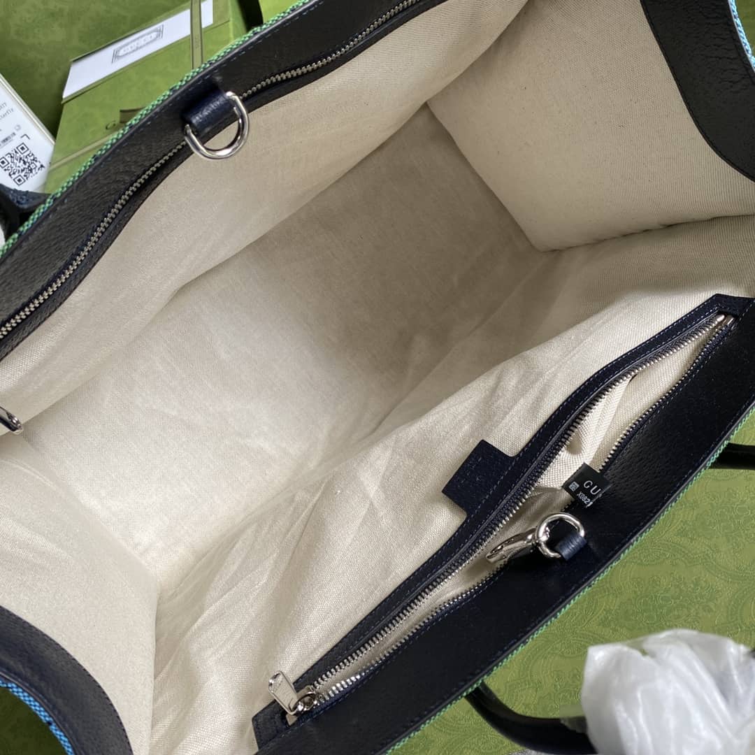 Gvc*1 GG Multicolor Large Tote Replica 659980