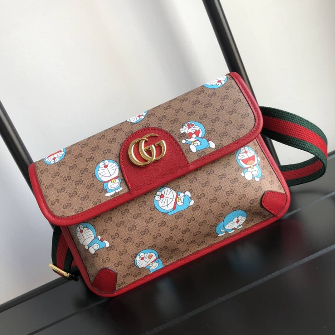 Gvc*1 Doraemon Small Belt Bag Replica Red 647817