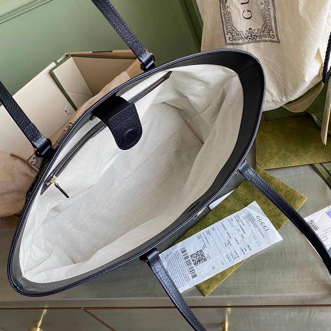 Gvc*1 Ophidia Medium GG Svp*me Canvas Tote Bag 631685 Replica