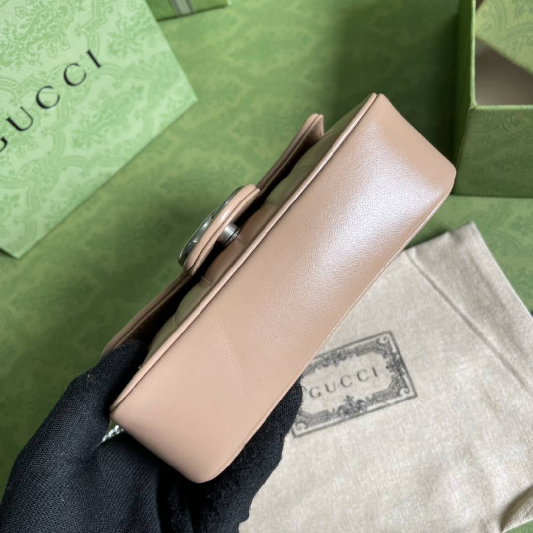 Gvc*1 GG Marmont Matelassé Mini Crossbody Bag Replica 476433