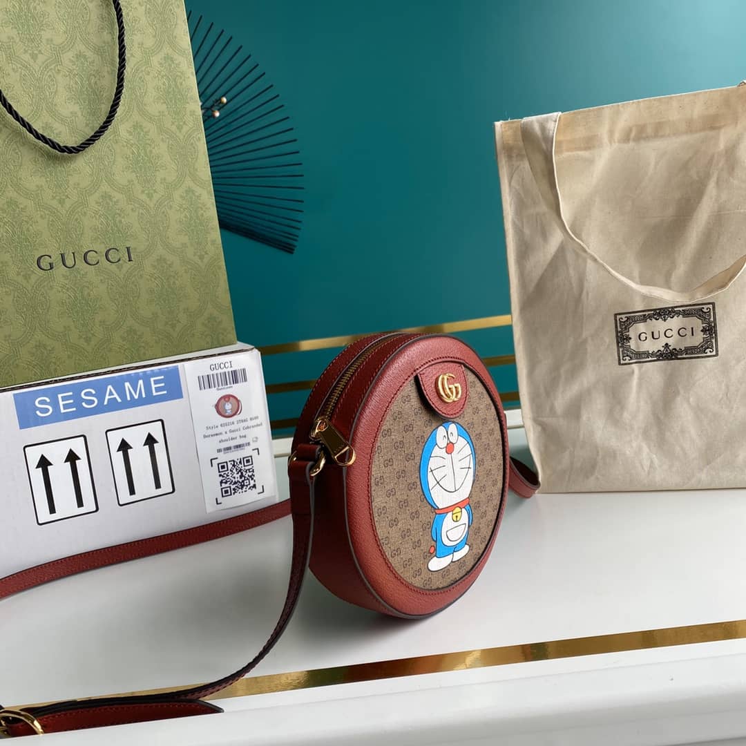 Gvc*1 Doraemon GG Svp*me Mini Shoulder Bag Replica 625216