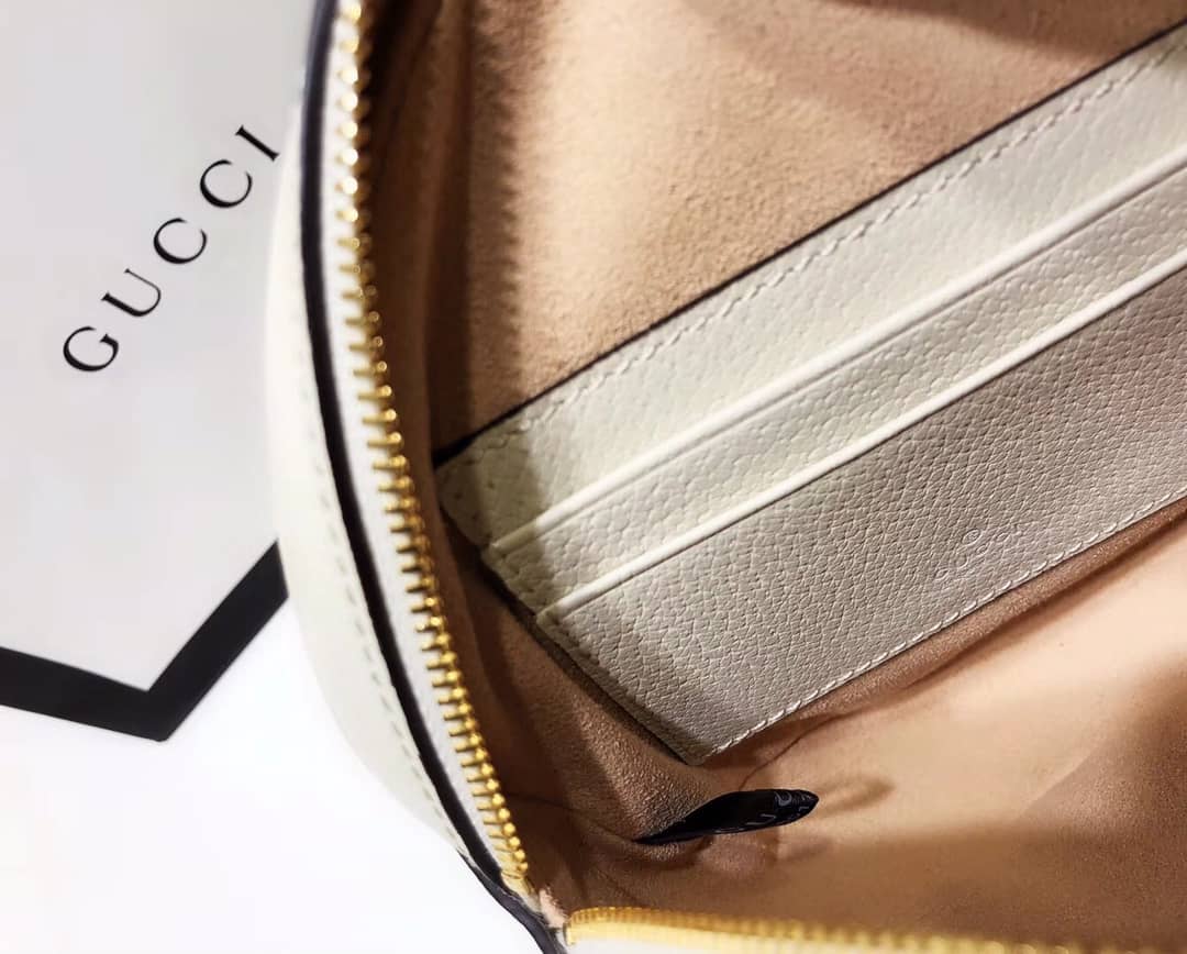 Gvc*1 Ophidia GG Flora Mini Replica Backpack White 598661