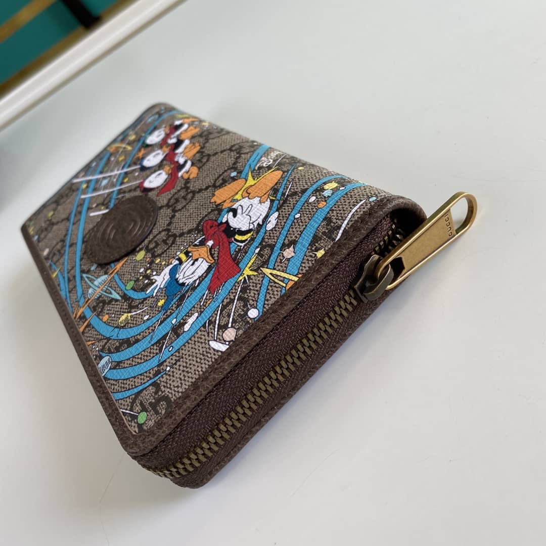 Gvc*1 Donald Zip Around Wallet Replica 647940